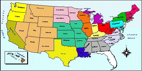 Map of Open Area